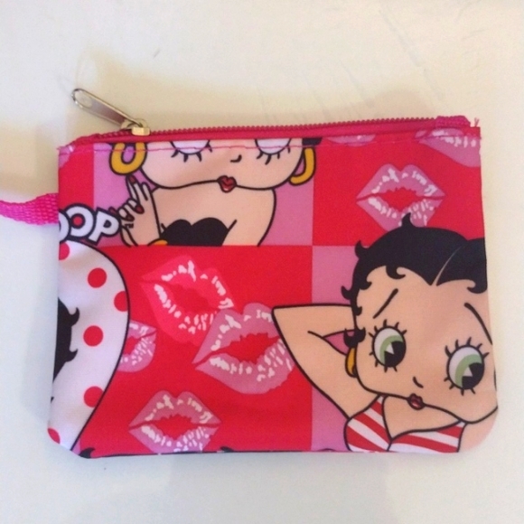 Betty Boop Tote with matching Change Purse - Picture 2 of 4